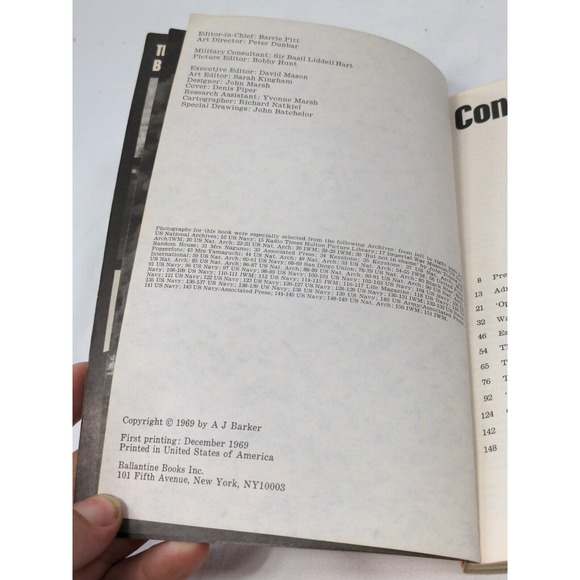 Ballantine's Illustrated History WWII Battle Book No 10 Pearl Harbor A J Barker - Picture 4 of 9